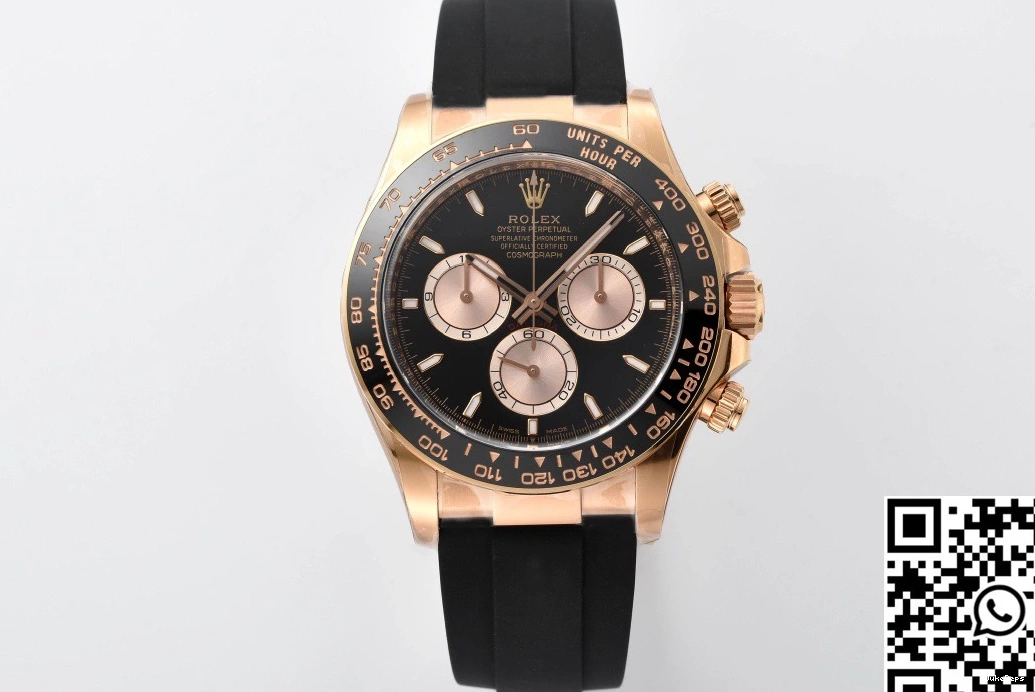 Rolex Daytona M126515LN-0002 Black Factory Clean Cosmograph Bezel 1128